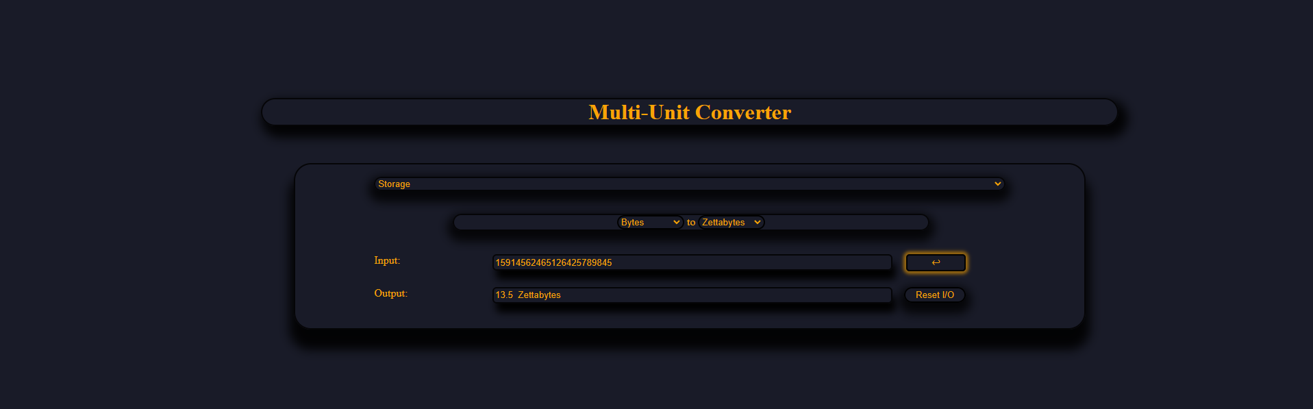 Multi-Unit Converter Image